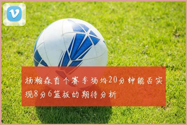 杨瀚森首个赛季场均20分钟能否实现8分6篮板的期待分析